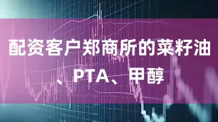 配资客户郑商所的菜籽油、PTA、甲醇