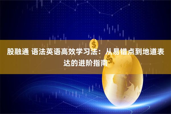 股融通 语法英语高效学习法：从易错点到地道表达的进阶指南